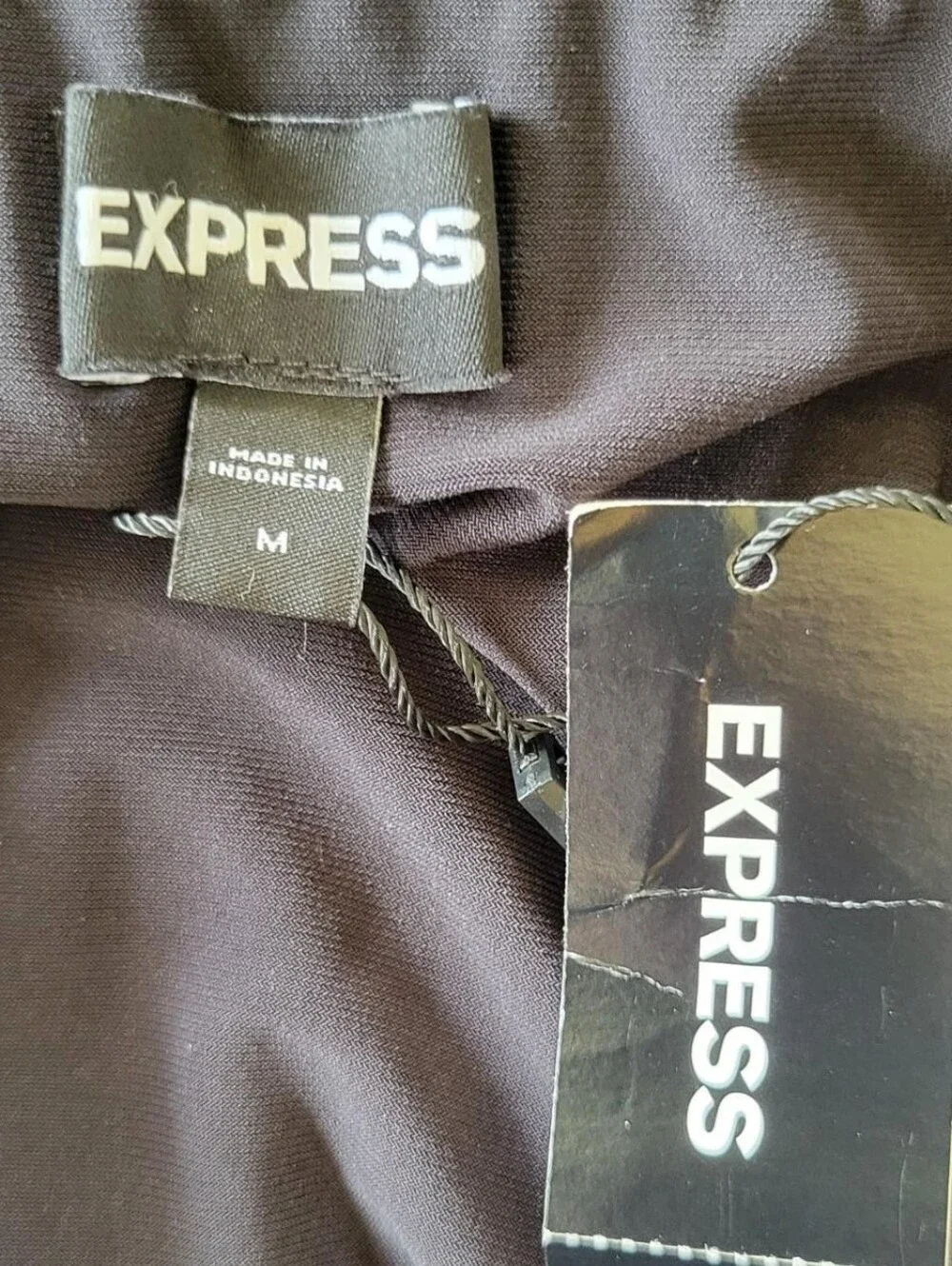 Express | Black Ruched Skirt